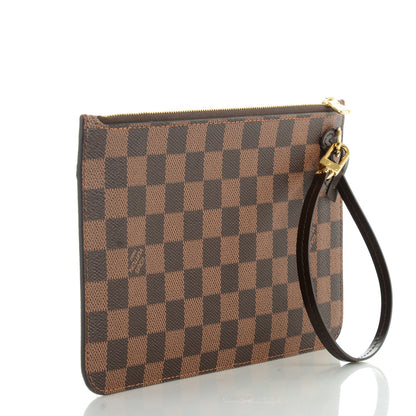 Louis Vuitton Damier Ebene Neverfull MM GM Pochette 3 of 8