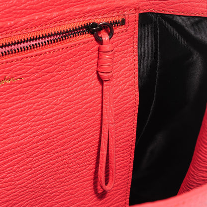 3.1 Phillip Lim 3.1 Textured Calfskin Medium Pashli Satchel Coral 6 of 13