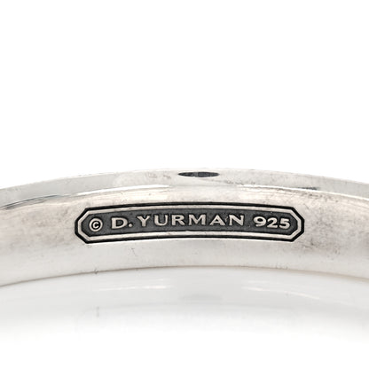 David Yurman Sterling Silver Black Diamond Heirloom Pave Cuff Bracelet 3 of 3