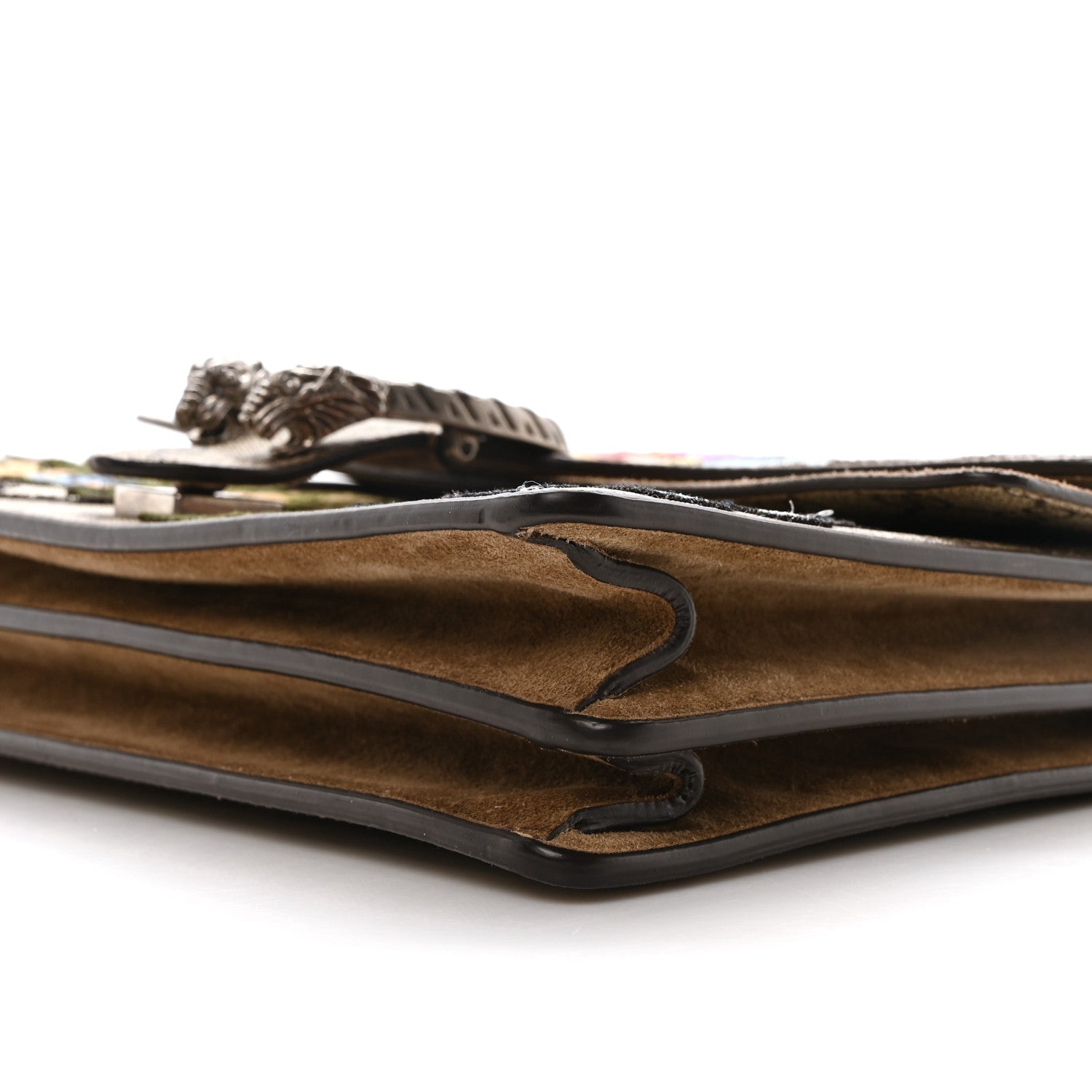 Gucci GG Supreme Monogram Embroidered Medium Dionysus Shoulder Bag Taupe 10 of 10