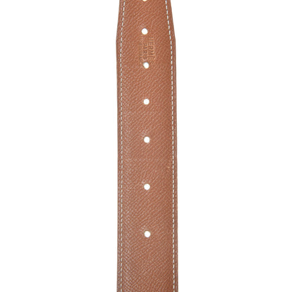Hermes Box Epsom 32mm H Belt 70 Black Gold 5 of 8