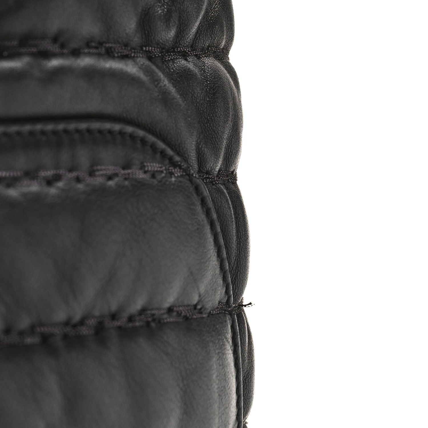 Chanel Lambskin Vertical Stitch Jumbo Single Flap Black 10 of 12