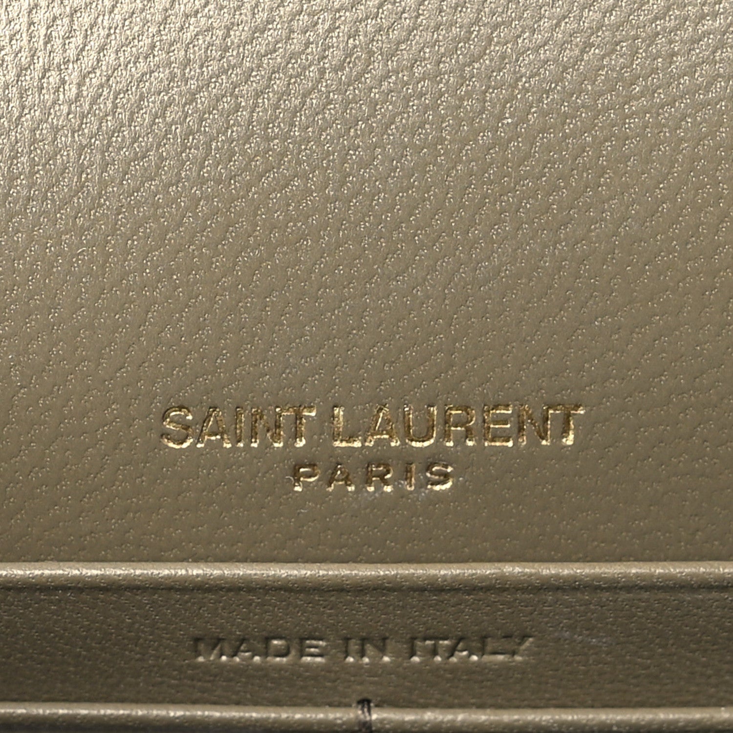 Saint Laurent Velvet Medium Classic Monogram Kate Tassel Satchel Olive 6 of 9