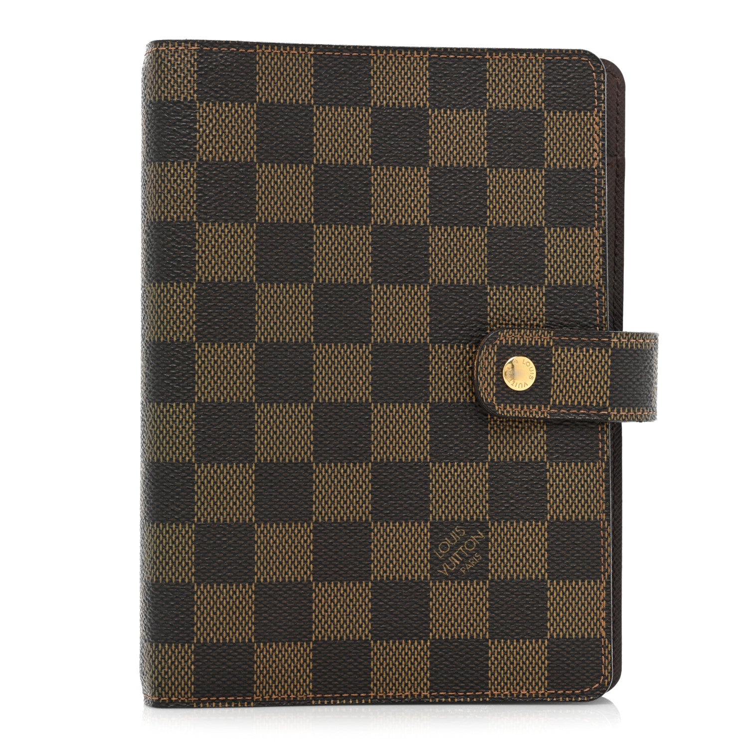 Louis Vuitton Damier Ebene Medium Ring Agenda Cover 1 of 12