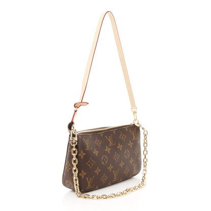 Louis Vuitton Monogram Chain Pochette Accessories 3 of 9