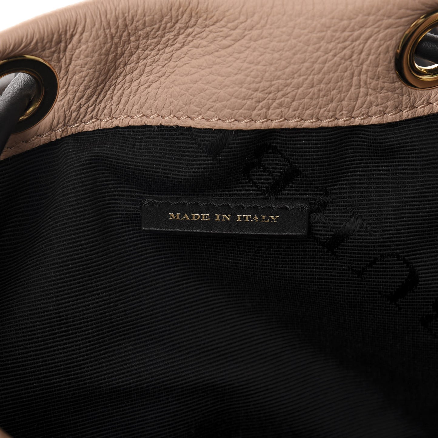 Deerskin Medium Rucksack Backpack Pale Apricot