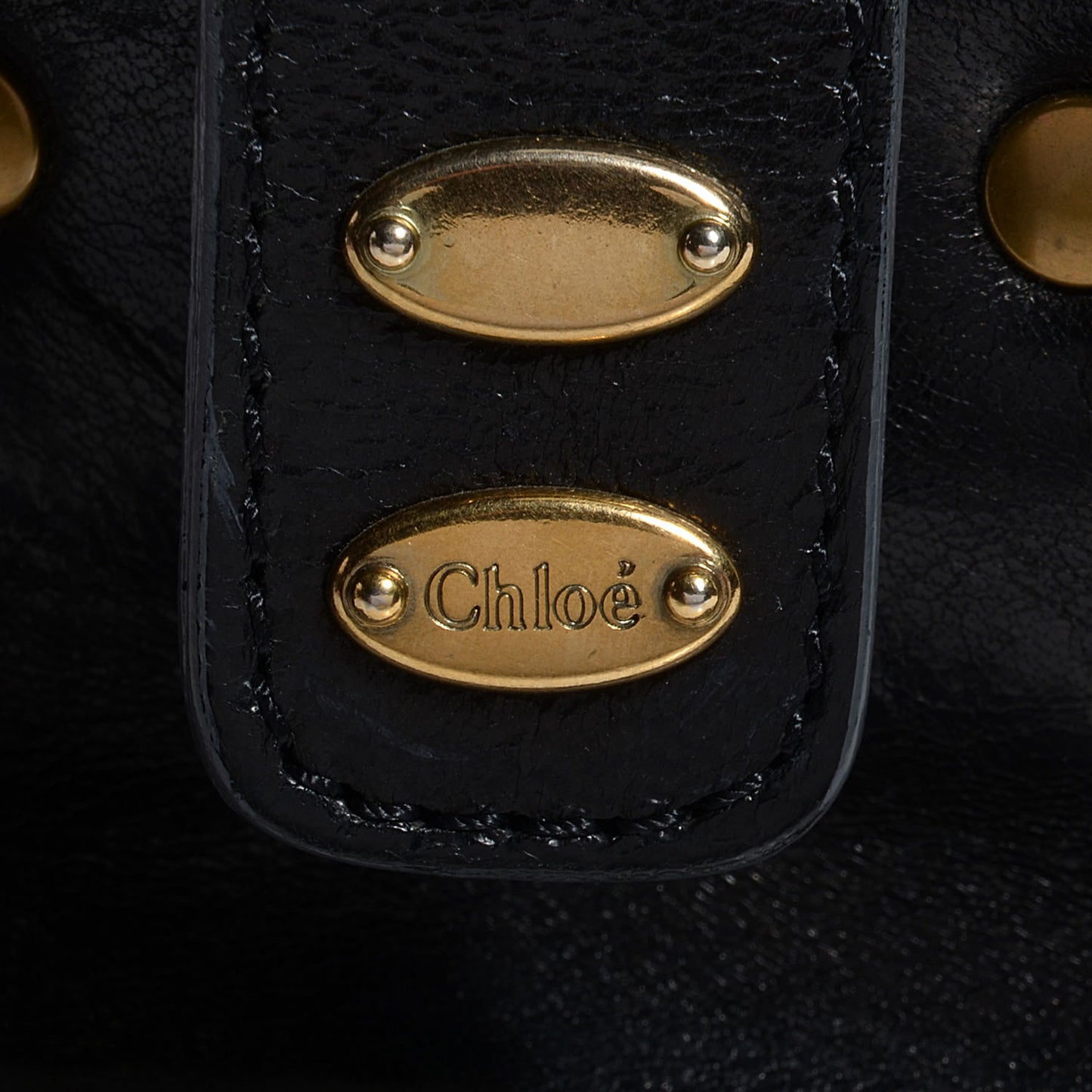 Leather Heloise Satchel Black