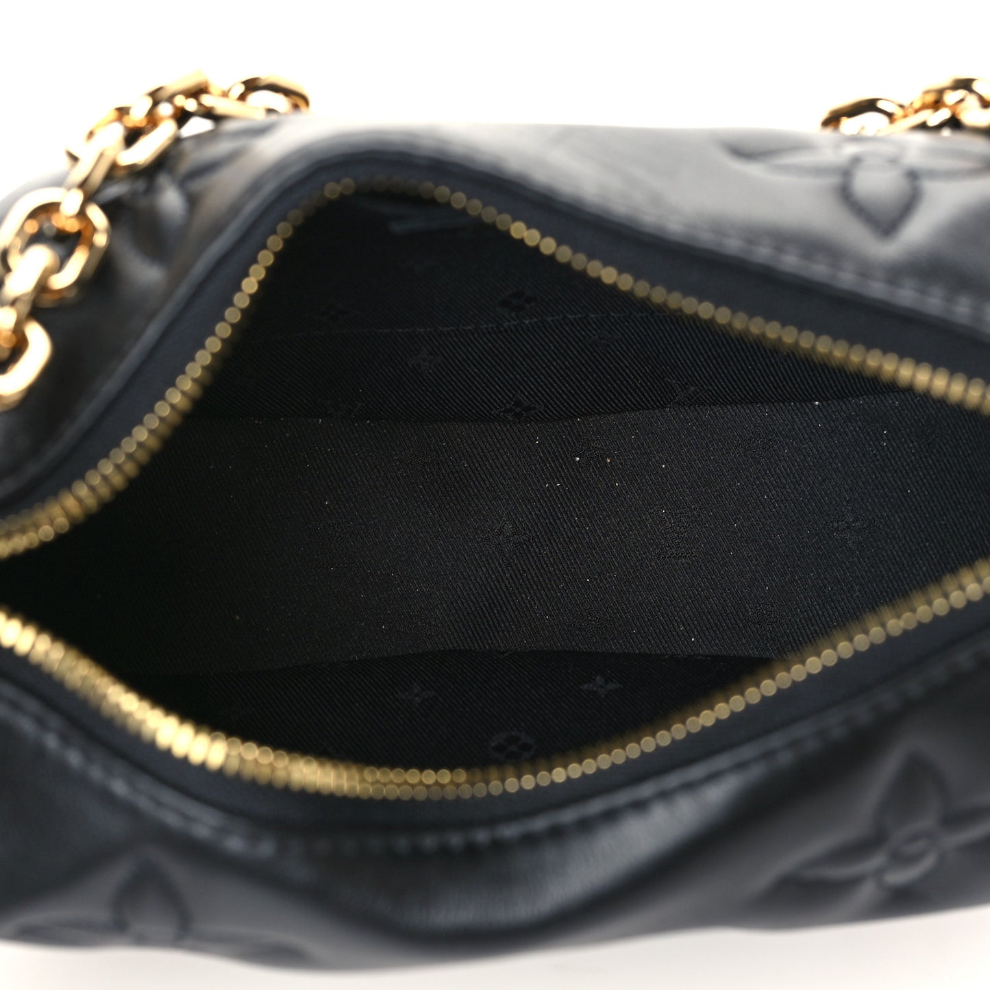 Calfskin Bubblegram Over The Moon Black