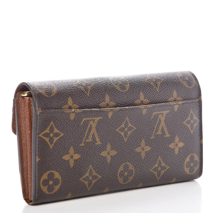 Louis Vuitton Monogram Sarah Wallet NM 3 of 13