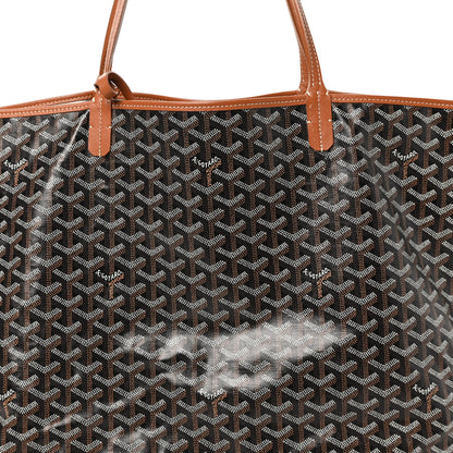 Goyard Goyardine Saint Louis GM Black Gold 8 of 10