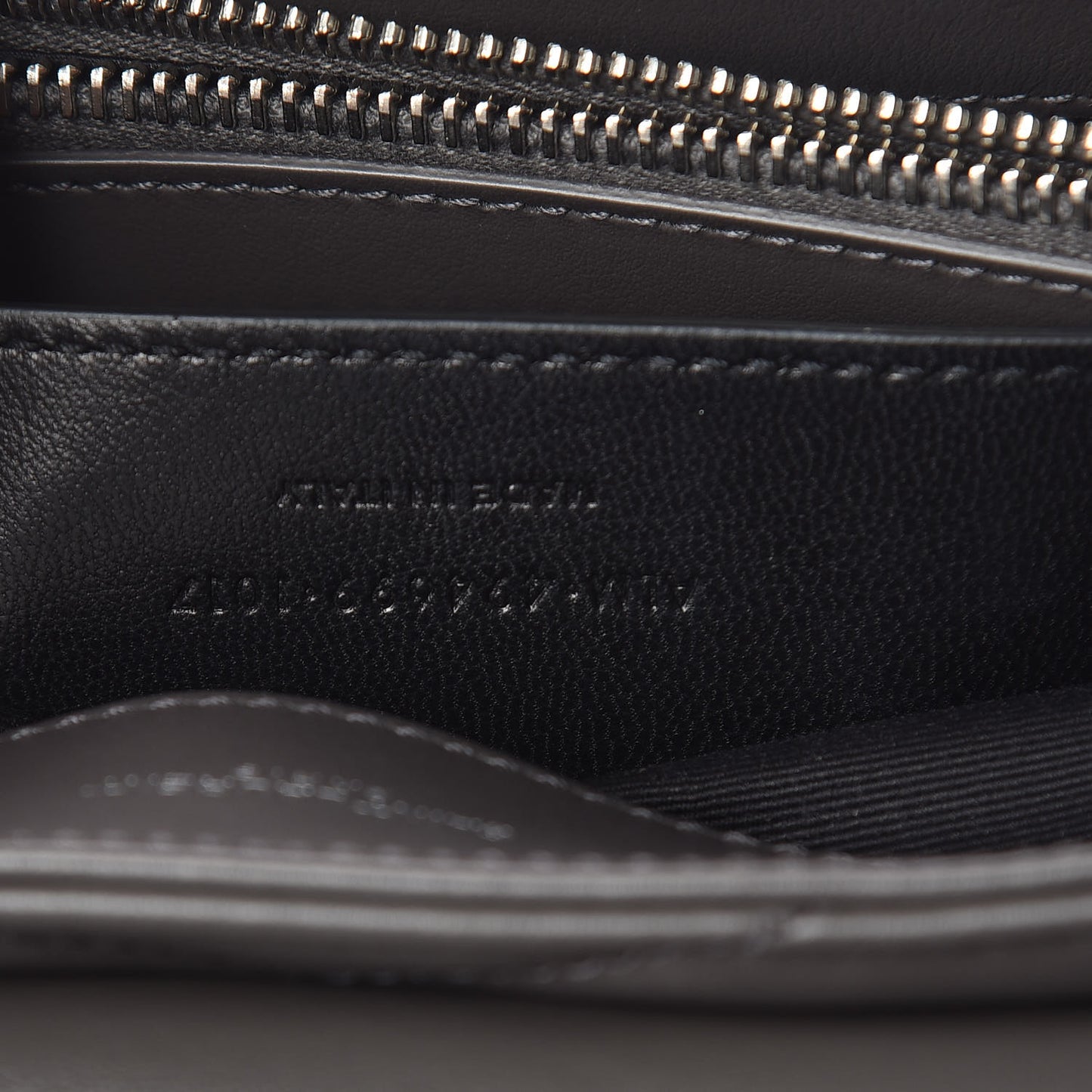 Calfskin Y Quilted Monogram Small Loulou Chain Satchel Asphalt