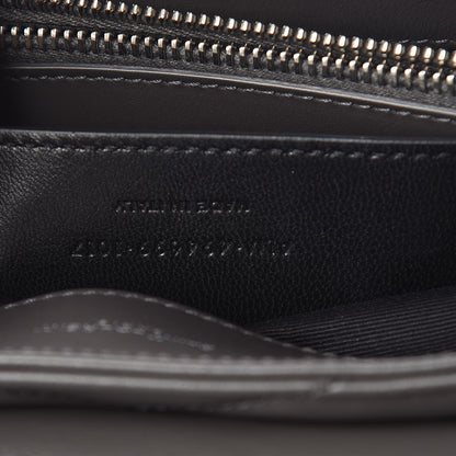 Saint Laurent Calfskin Y Quilted Monogram Small Loulou Chain Satchel Asphalt 9 of 11