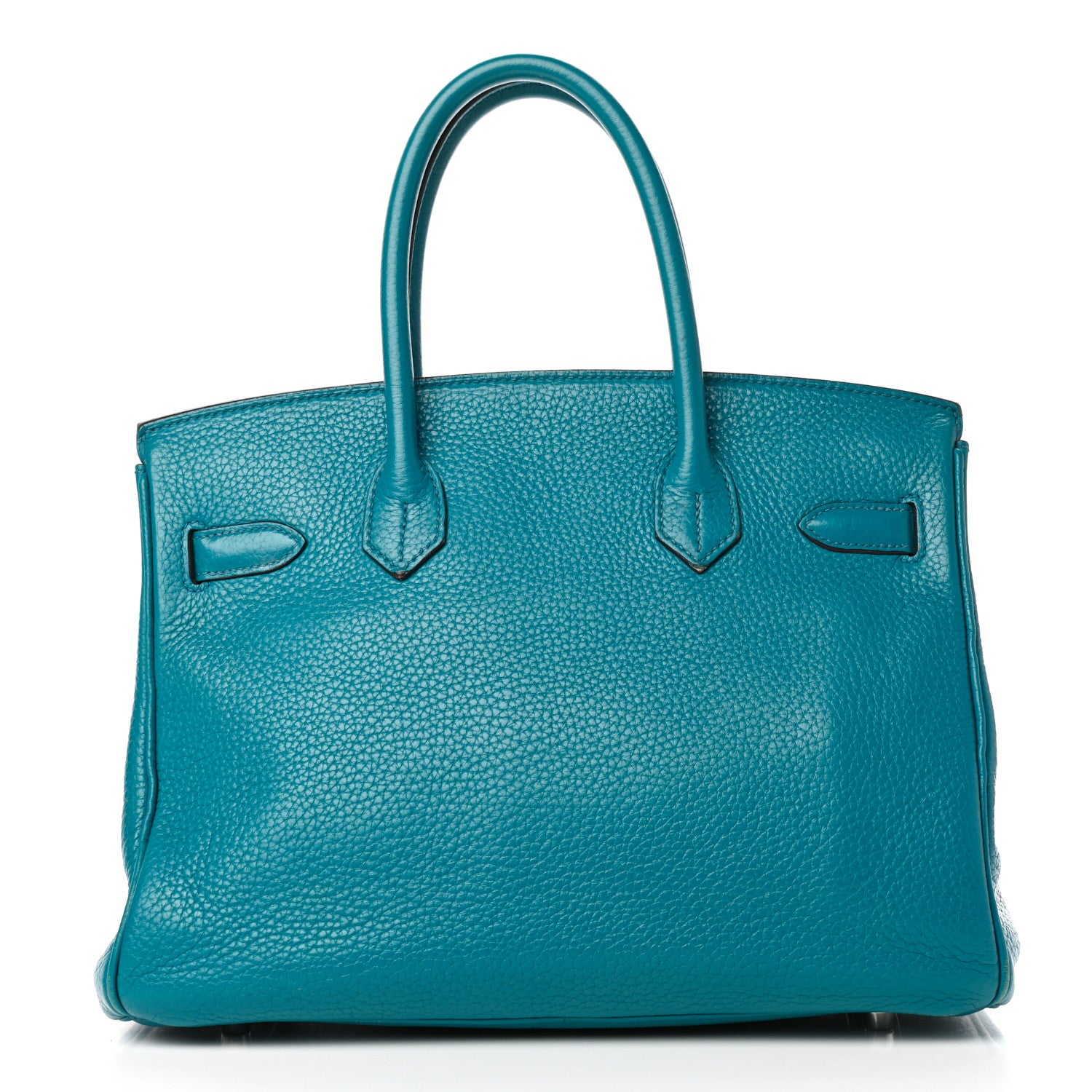 Hermes Taurillon Clemence Birkin 30 Bleu Izmir 4 of 36