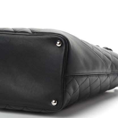 Chanel Calfskin Quilted Medium Cambon Tote Black 10 of 10