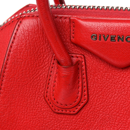Givenchy Sugar Goatskin Mini Antigona Pop Red 12 of 19