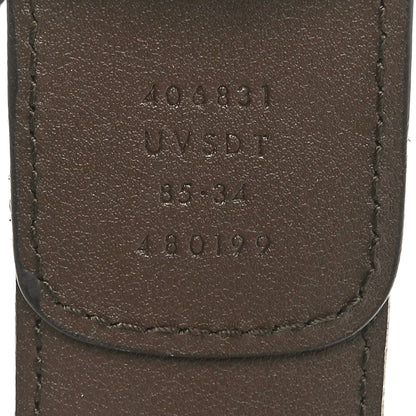 Gucci X ADIDAS Double G 40mm Belt 85 34 6 of 6