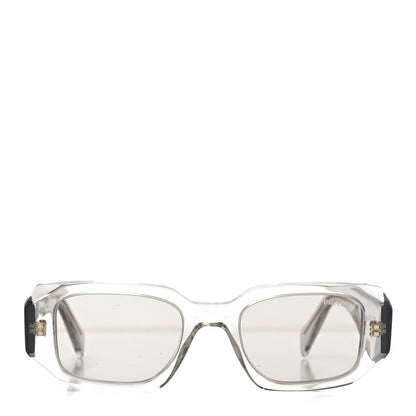 Prada Acetate Symbole Sunglasses SPR 17W Transparent Gold 2 of 7