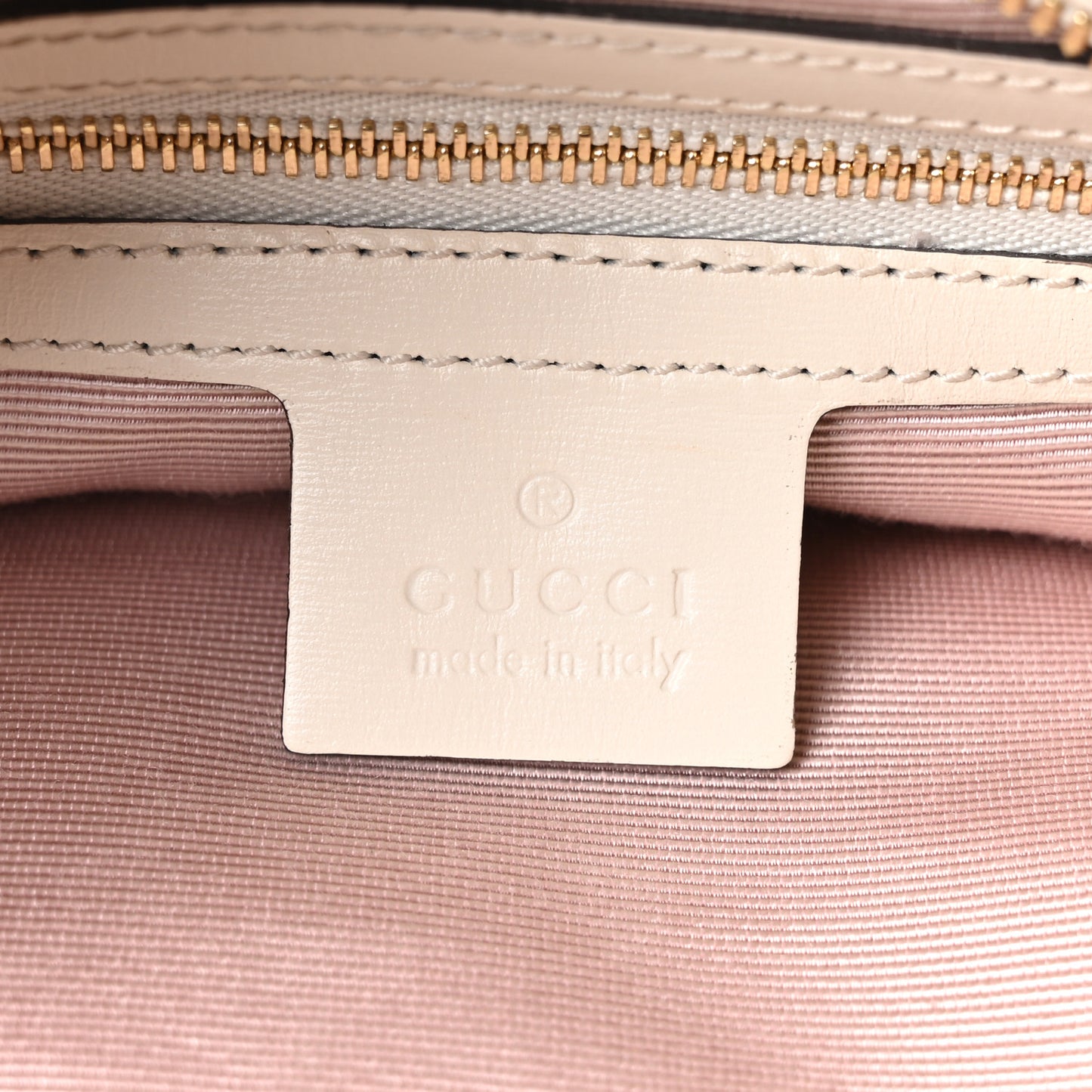 Vitello Palmellato Lux Arli Top Handle Bag White