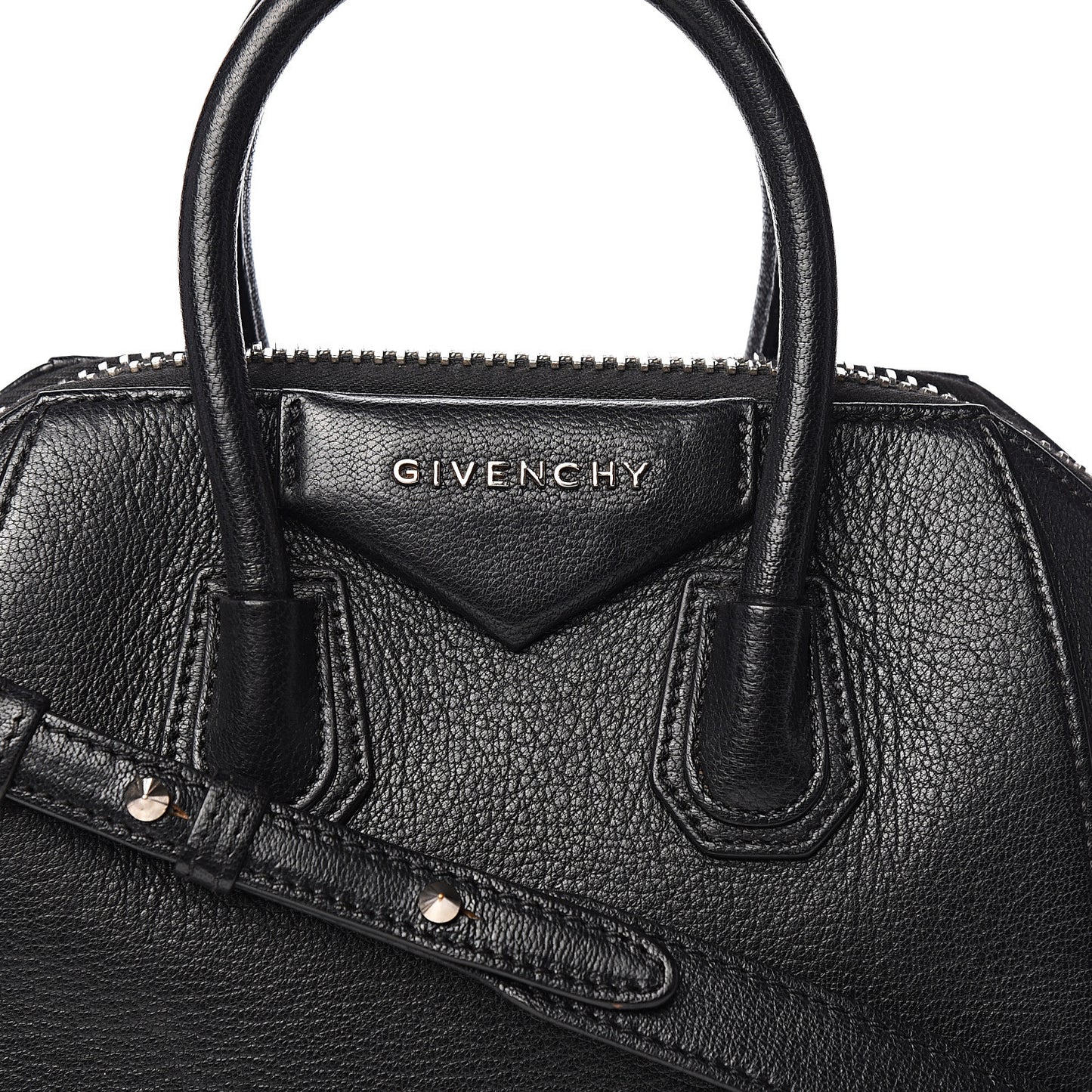 Sugar Goatskin Mini Antigona Black