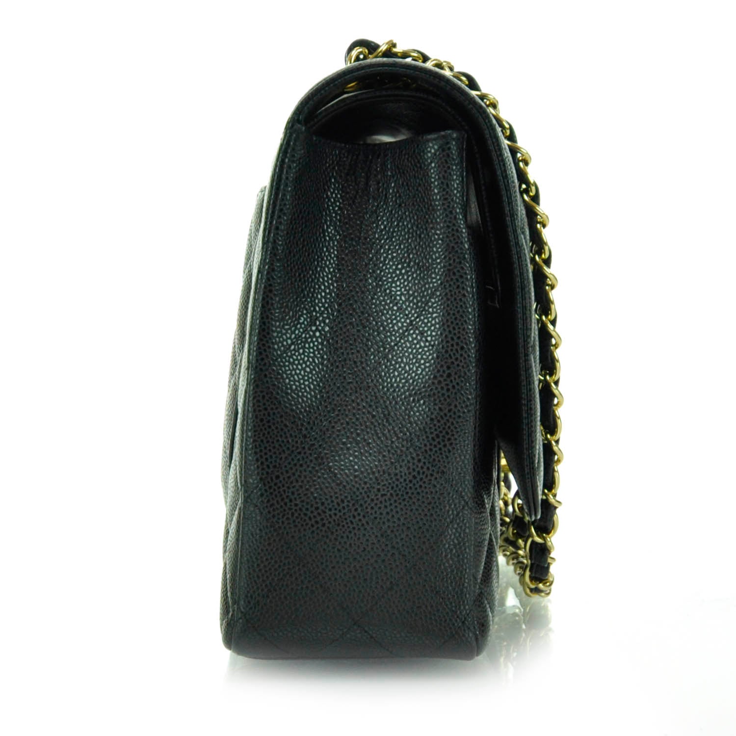 Chanel Caviar Quilted Maxi Double Flap Black 6 of 11