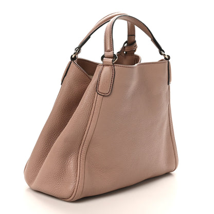 Gucci Pebbled Calfskin Small Soho Shoulder Bag Light Pink 3 of 10