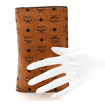 MCM Visetos Bi-Fold Long Wallet Cognac 2 of 7