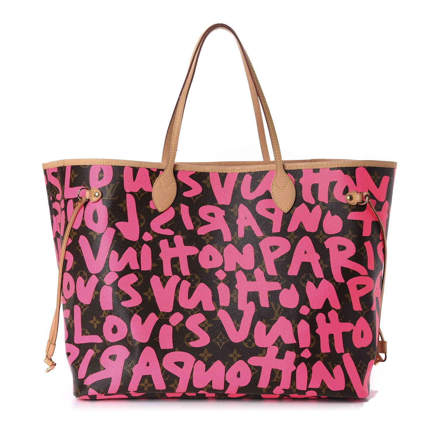Monogram Graffiti Neverfull GM Fuchsia