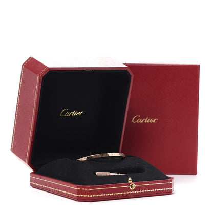 Cartier 18K Pink Gold Small LOVE Bracelet 17 7 of 7