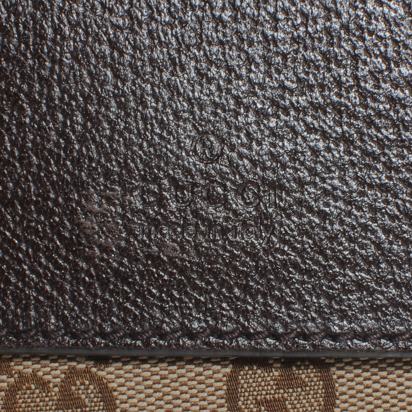 Gucci GG Monogram Web Double Pocket Belt Bag Ebony 5 of 9