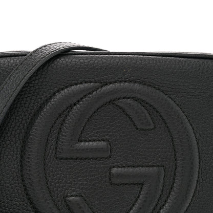 Gucci Pebbled Calfskin Small Soho Disco Bag Black 8 of 11