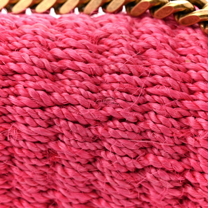 Saint Laurent Raffia Medium Monogram Kate Satchel Pink Glow 11 of 11