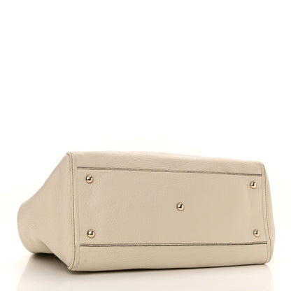 Gucci Pebbled Calfskin Medium Soho Shoulder Bag Off White 4 of 10