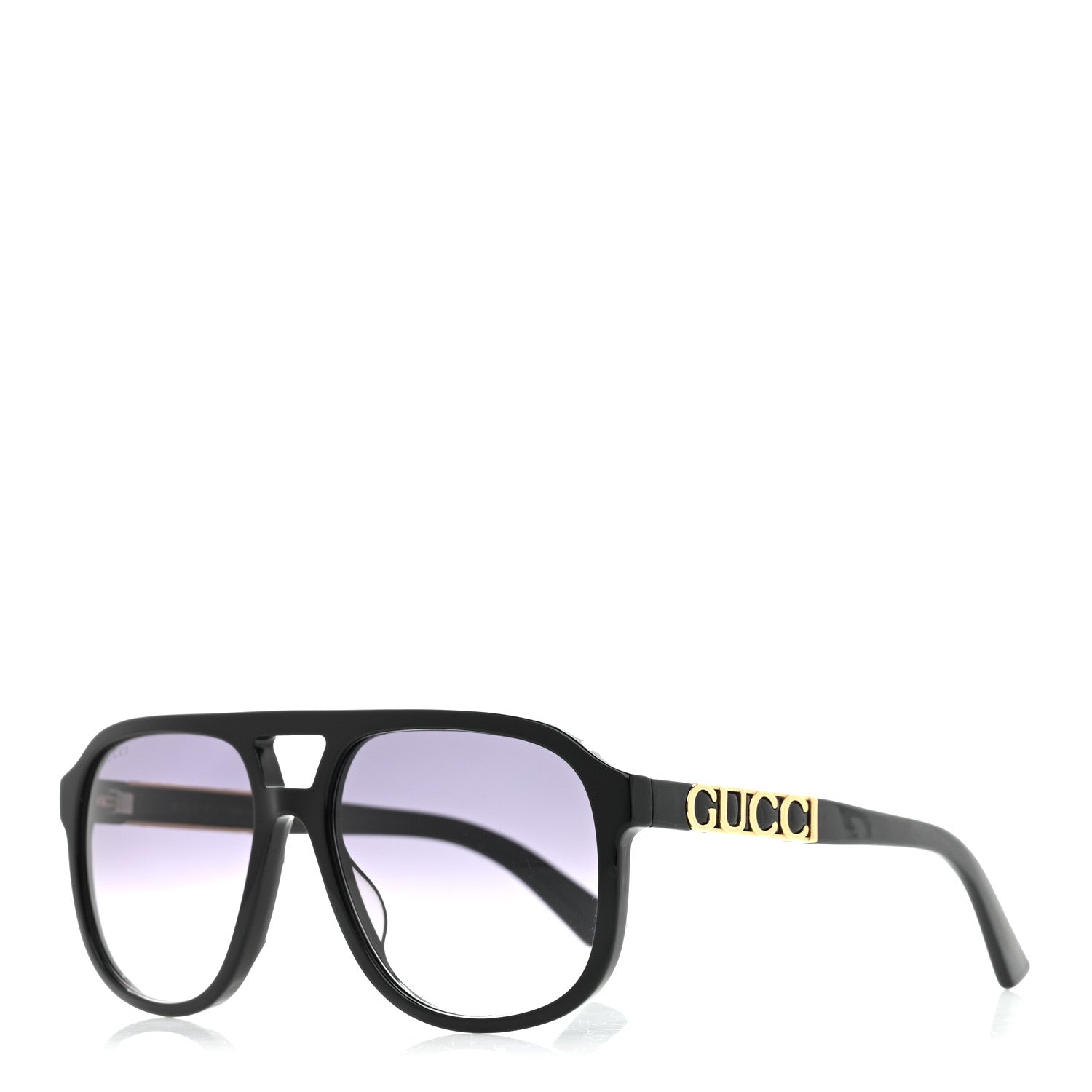 Gucci Acetate Square Frame GG1188S Sunglasses Black 1 of 8