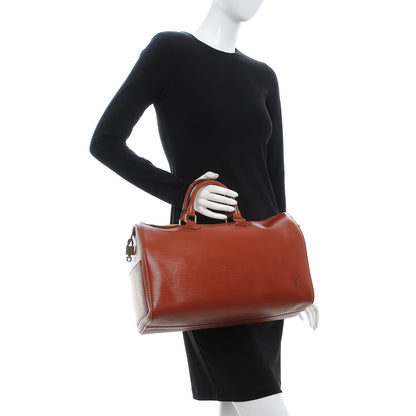 Louis Vuitton Epi Speedy 35 Kenyan Fawn 2 of 10