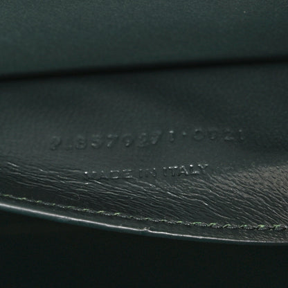 Saint Laurent Smooth Calfskin Medium Manhattan Shoulder Bag Dark Green 7 of 11
