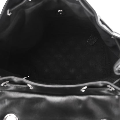 Chanel Lambskin Quilted Small Urban Spirit Backpack Black 5 of 10