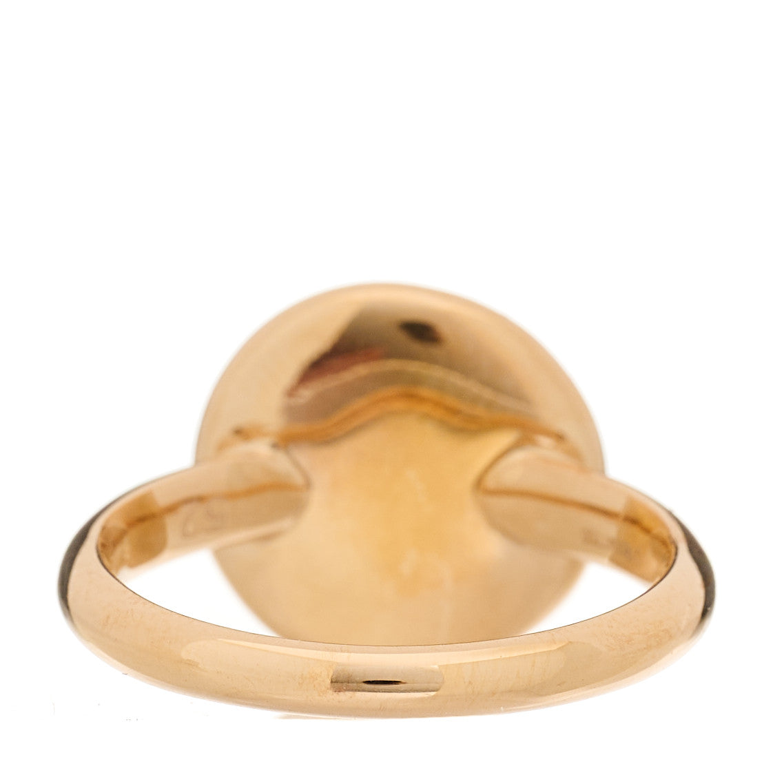 18K Rose Gold Diamond Round Sabbia Ring 52 6