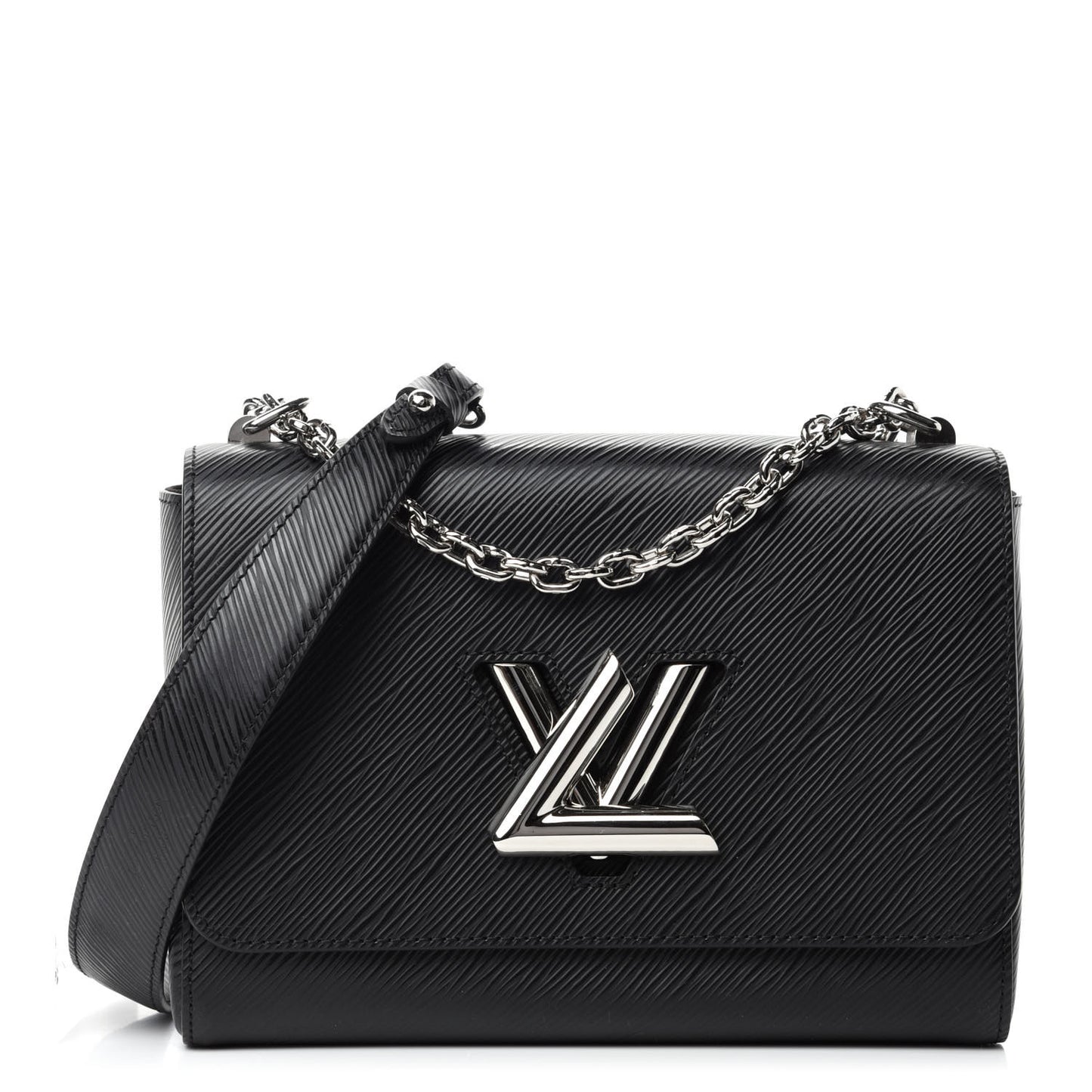 Epi Twist Shoulder Bag MM Black