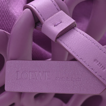 Loewe Smooth Calfskin Anagram Inflated Basket Bag Rockrose 8 of 15