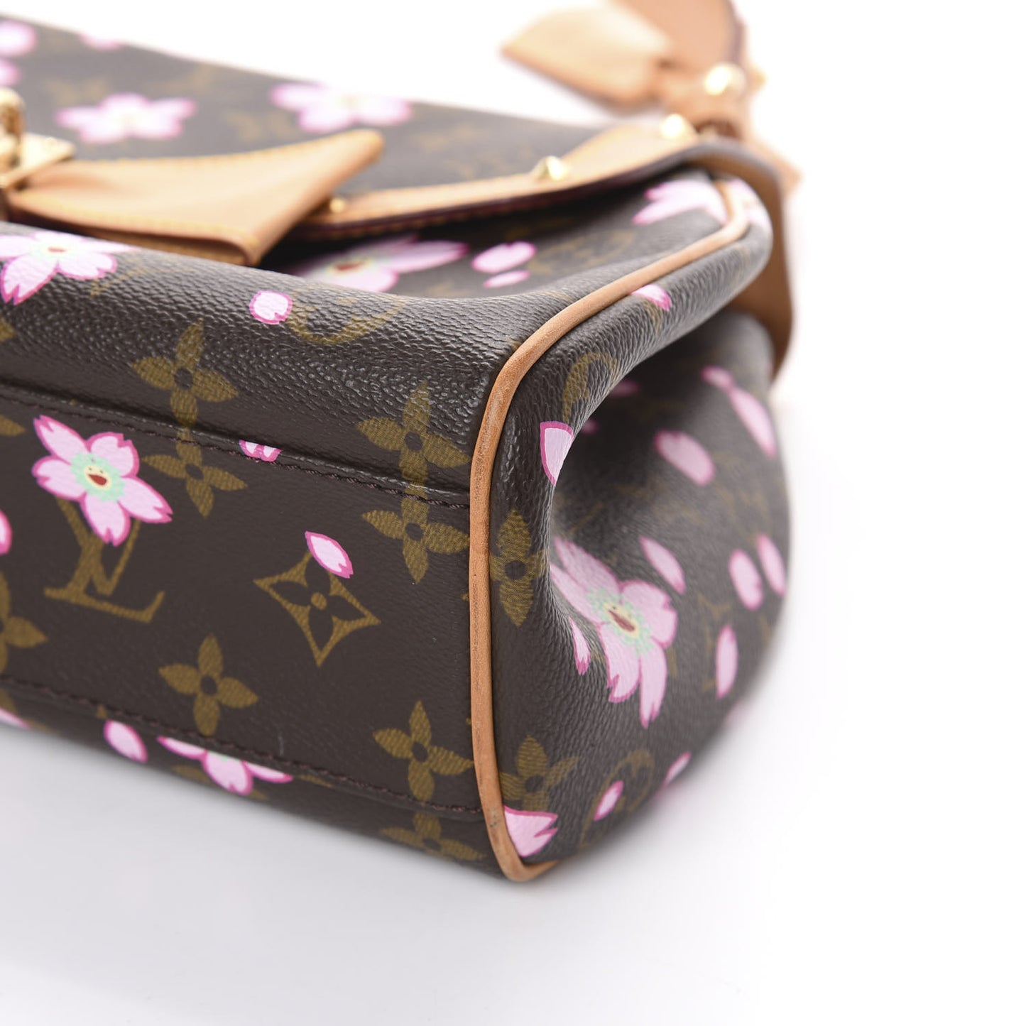 Monogram Cherry Blossom Sac Retro Bag Brown