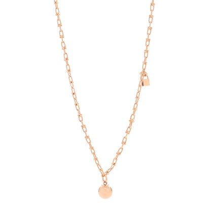 Tiffany 18K Rose Gold HardWear Wrap Necklace 1 of 4