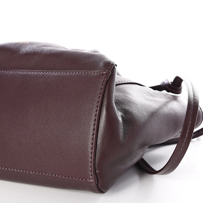 Mansur Gavriel Lambskin Mini Protea Bag Cabernet Cleo 7 of 8