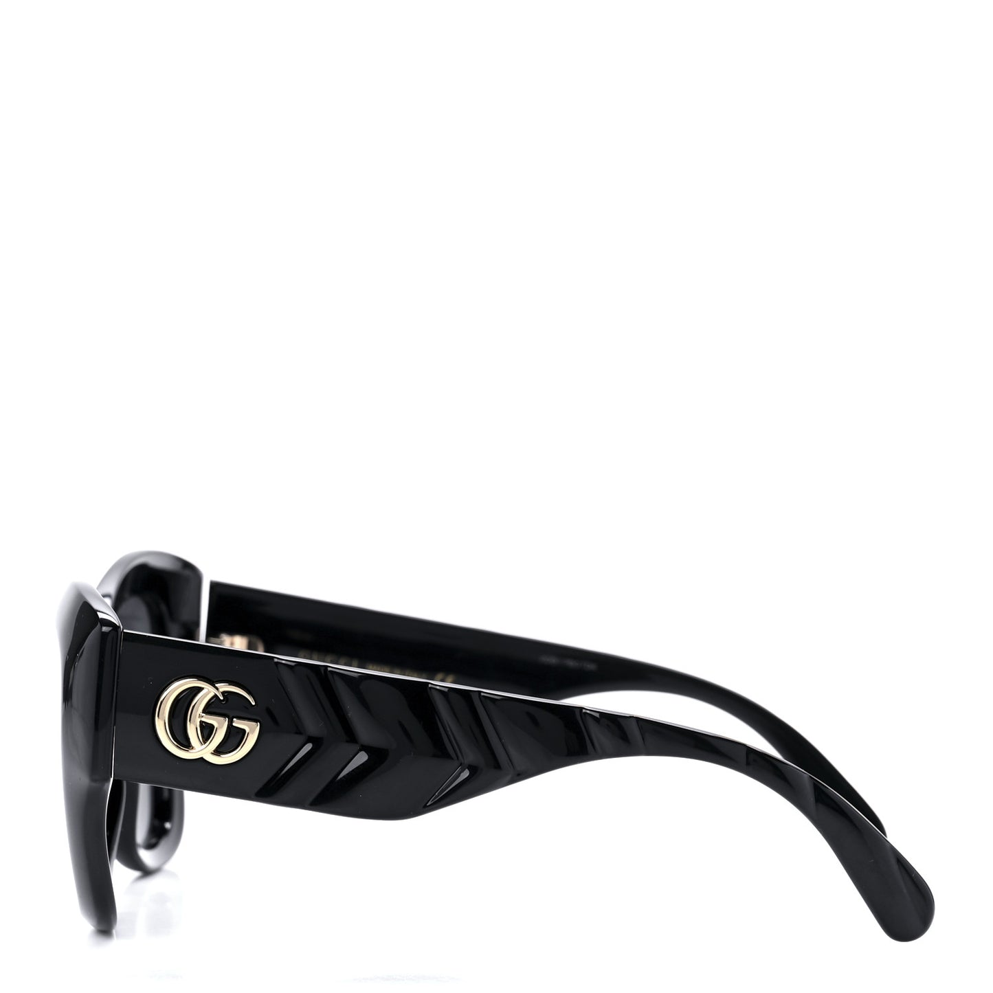 Acetate GG Butterfly Sunglasses GG0808S Black