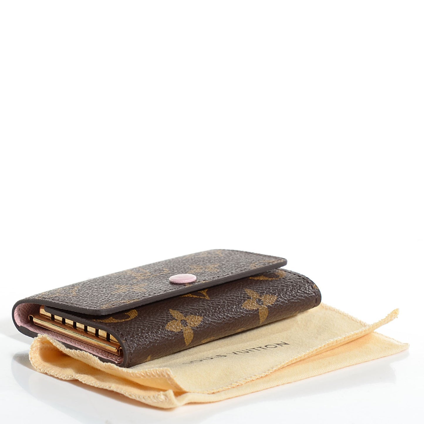 Monogram Multicles 6 Key Holder Rose Ballerine