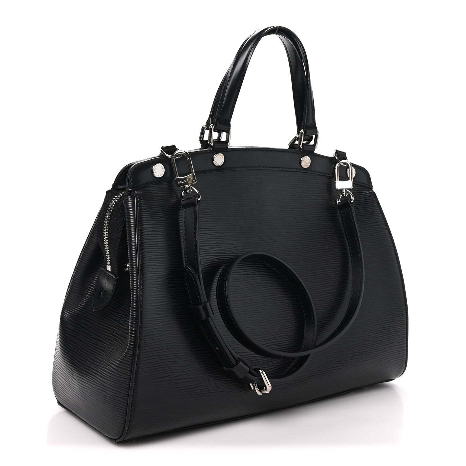 Louis Vuitton Epi Brea MM Black 3 of 9