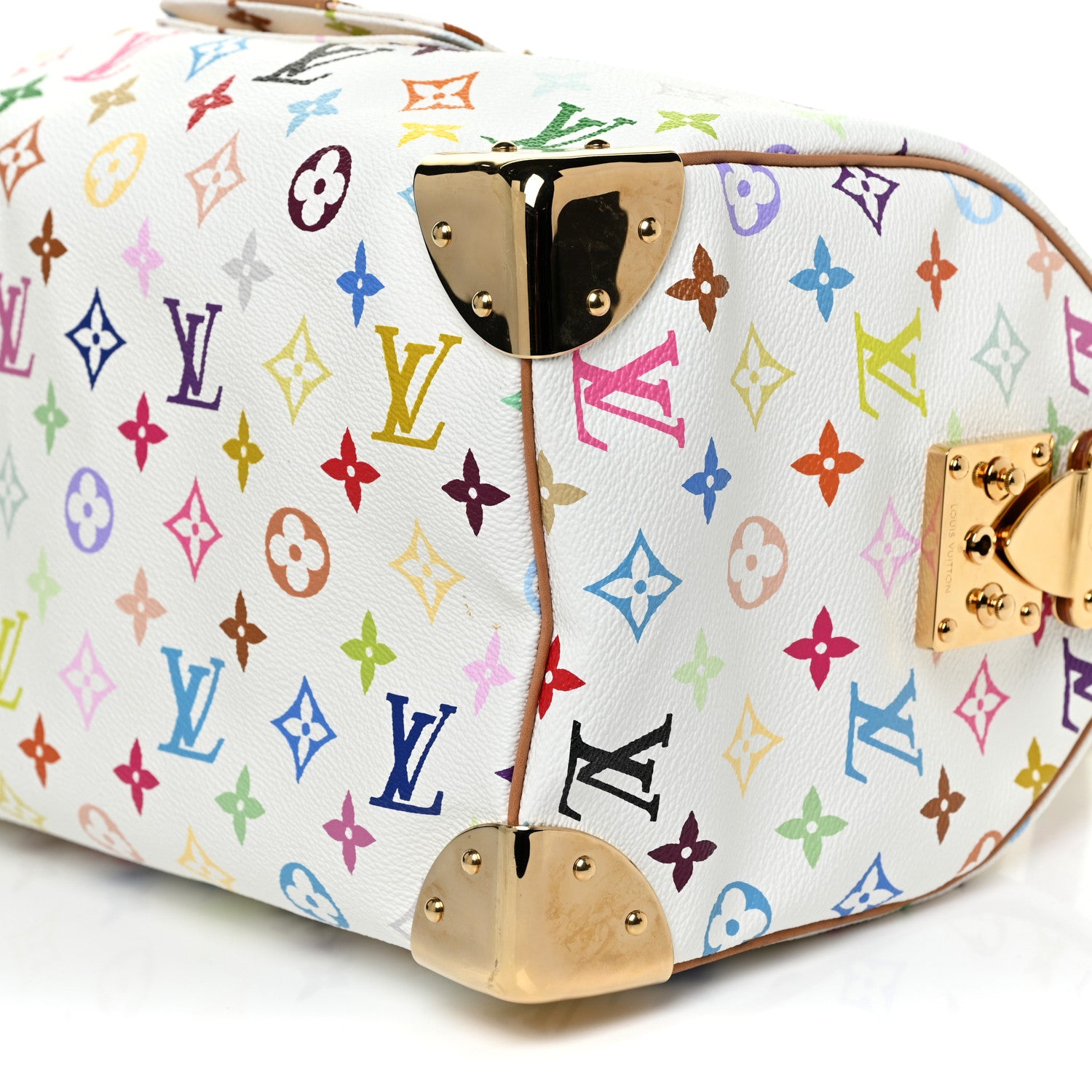 Louis Vuitton Monogram Multicolor Speedy 30 White 9 of 13
