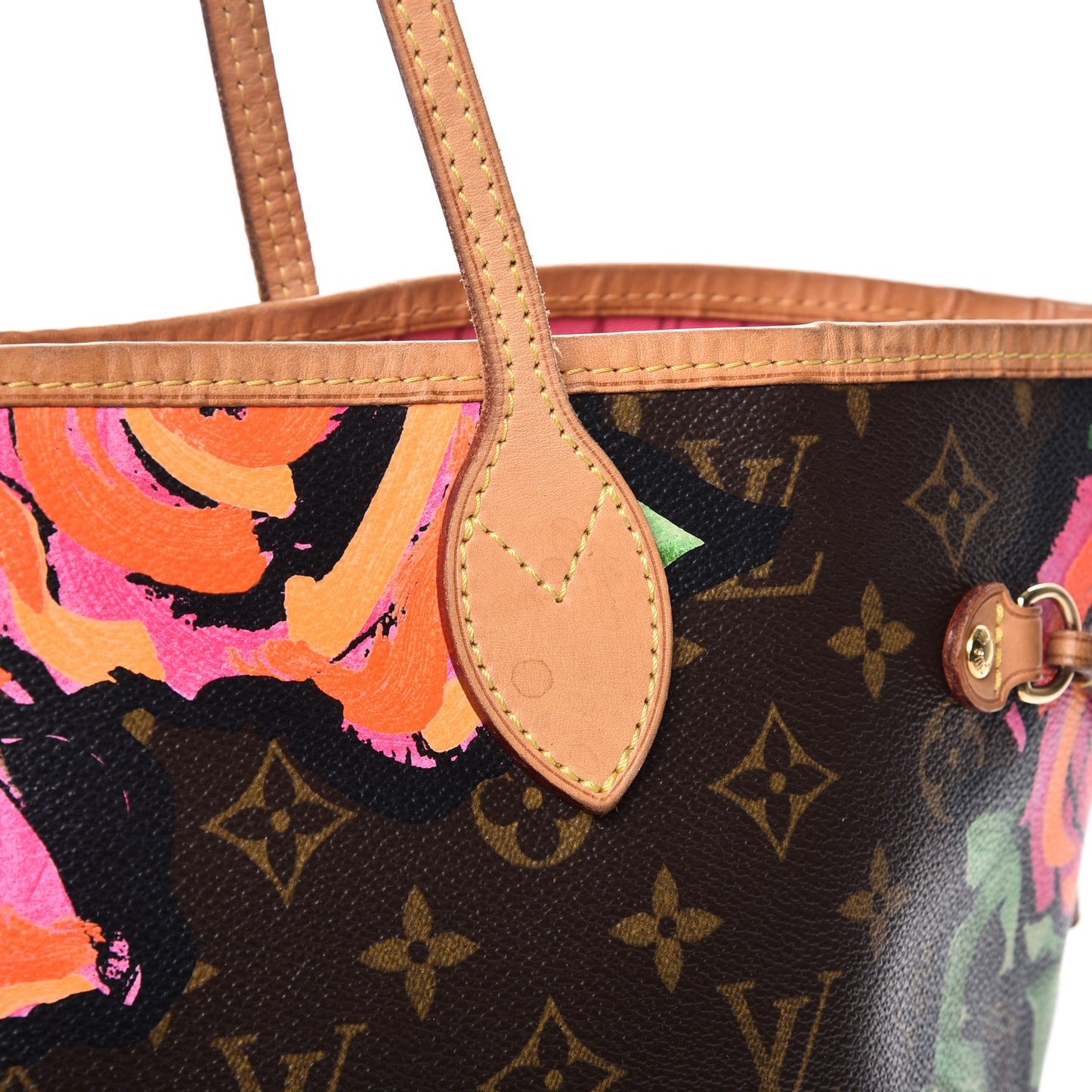 Monogram Roses Neverfull MM