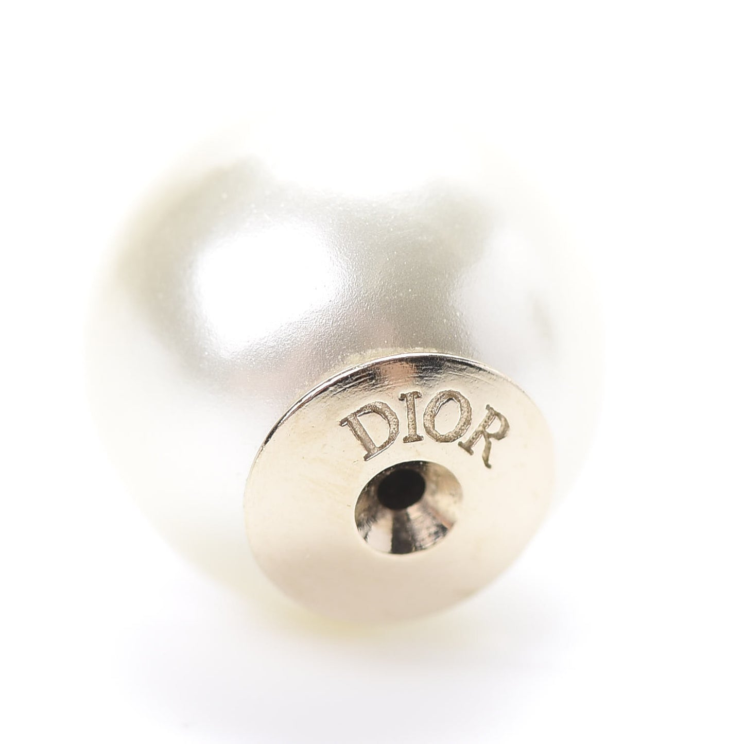 Pearl Mise En Dior Tribal Earrings Gold