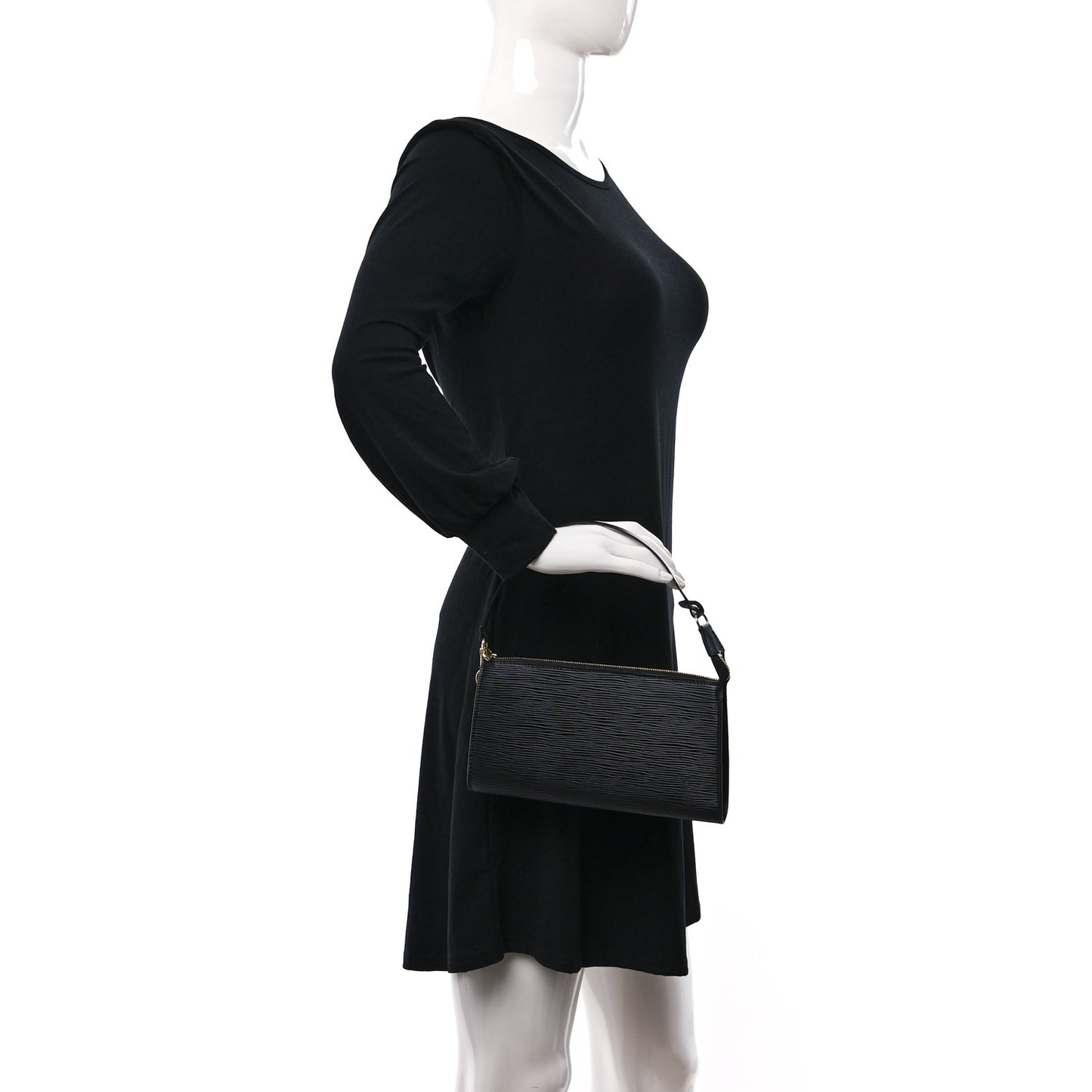 Epi Pochette Accessories 24 Black