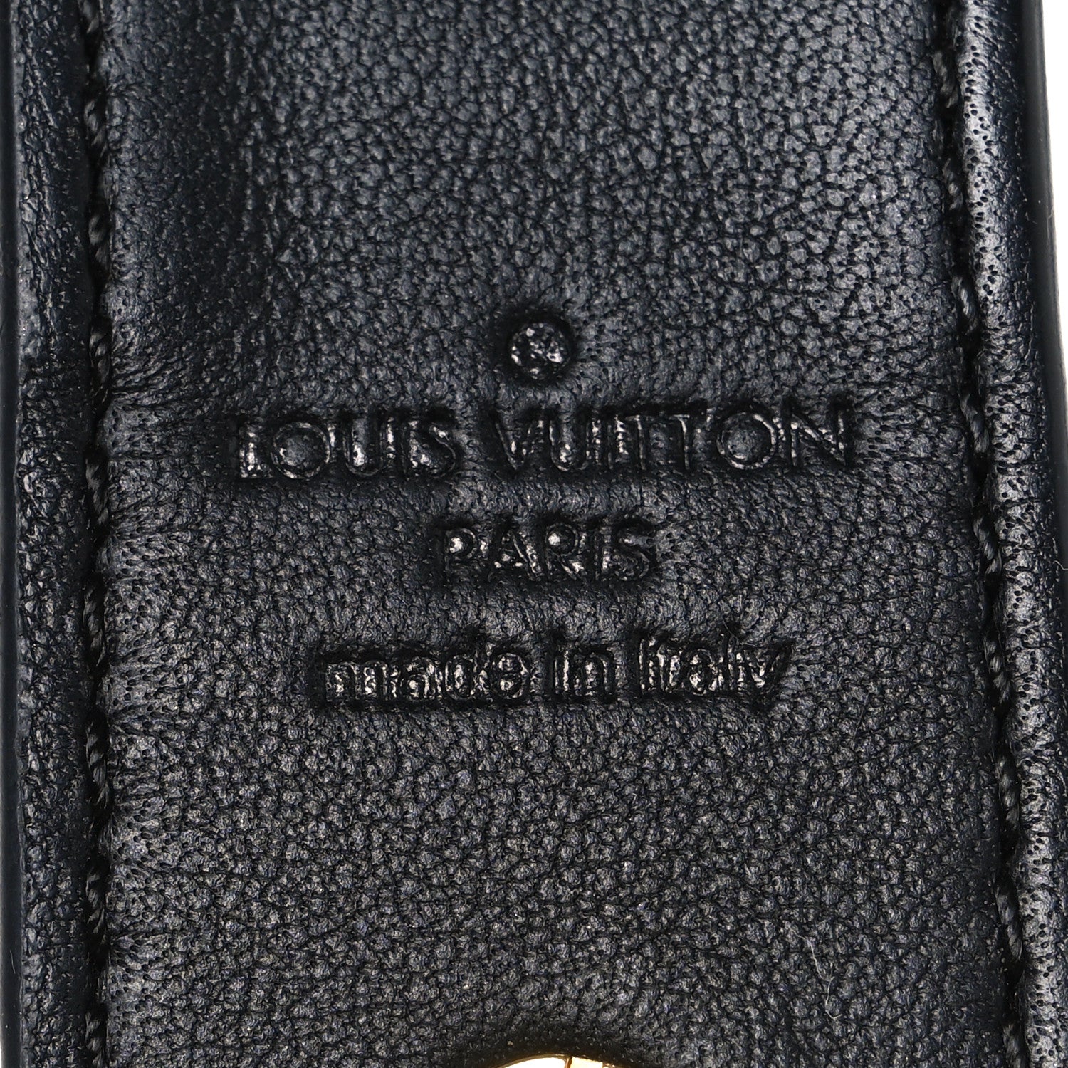 Louis Vuitton Monogram Bandouliere Shoulder Strap Black 4 of 5
